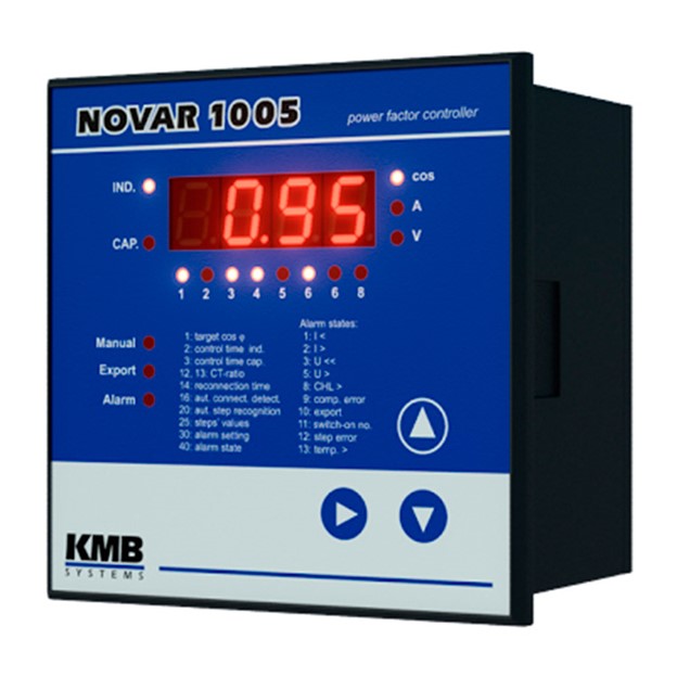Регулятор реактивной мощности  NOVAR 1005 и NOVAR 1007